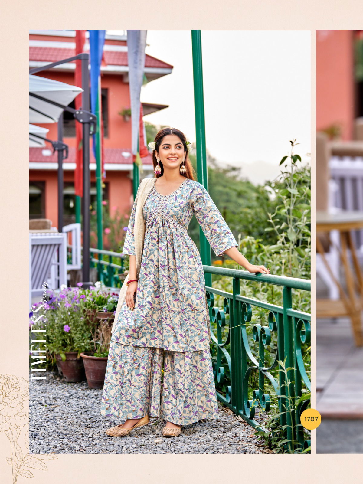 Candy Floss Alia Cut Sharara Readymade Suits Catalog
